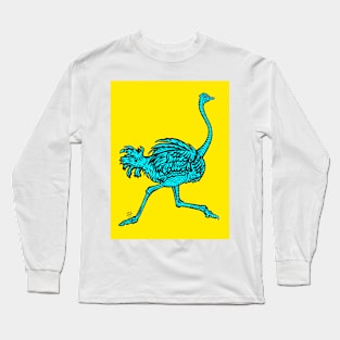 RUNNING OSTRICH .2 Long Sleeve T-Shirt